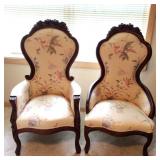 (2) Victorian Side Chairs