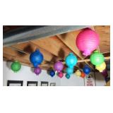 (19) Battery Operated Paper Lanterns