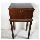 Lift Top, Sewing Box,  Stand