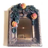 Decorative Mirror with Embossed Frame
