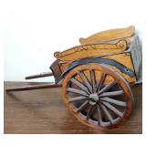 Decorative Wooden Cart