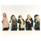 (5) Royal Doulton Figurines