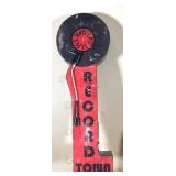 "Record Town" Metal Sign