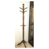 Vlush Freestanding Wood Coat Rack