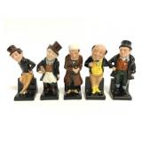 (5) Royal Doulton Figurines