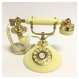 French Styled Push Button Telephone