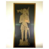 Large British Medieval Brass Rubbing
