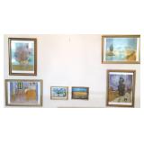 (6) Van Gogh Framed Prints