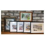 (5) Prints Various Scenes