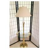 Stifel Brass Floor Lamp