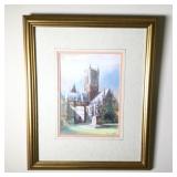 Ltd Ed David E. Bell Print "Lincoln Cathedral"
