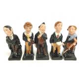 (5) Royal Doulton Figurines