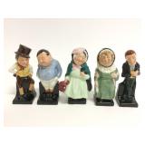 (5) Royal Doulton Figurines