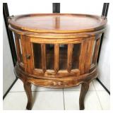 Oval Tray Top Display Table