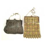 (2) Mesh Purses