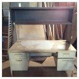 60" Metal Office Desk