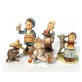 (4) Hummel Figurines, Mouse with Hat