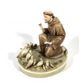 Borsato Porcelain #826 St. Francis Statue