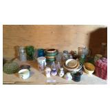 Shelf Lot, Casseroles, Salt Shakers