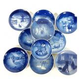 B&G Christmas Plates