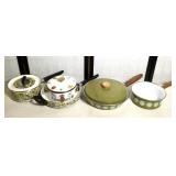 Lot of Mid-Century Cookware