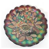 Northwood Carnival Glass, Peacock and Urn