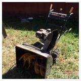 Yard Machine, 8hp, 24" w, Show Blower