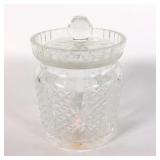 Waterford Crystal Cut Glass Biscuit Jar