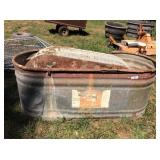 Galvanized Water Trough