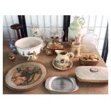 Lot of Various Glassware, Ceramics and Decor