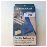 Rockler, Thin Rip Tablesaw Jig