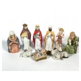 Lefton Porcelain Nativity Set