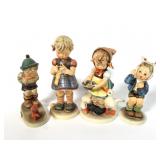 (4) Hummel Figurines