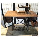 Domestic Treadle Sewing Machine