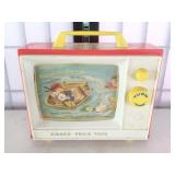 Fisher Price Wind-up Music Box TV