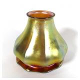 Steuben Art Glass Aurene Gold Shade