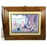 Framed School Yard Print