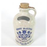 Henry McKenna, 1/2 Gallon Whisky Jug