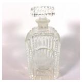 Art Deco Clipper Ship Cut Glass Decanter