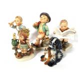 (5) Hummel Figurines