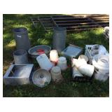 Farm Lot, Feeder Parts, PVC Elbows