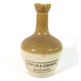 Armour and Co. Stoneware Whiskey Jug