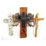 Lot of Crucifixes and Religious Crosses