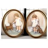 (2) Besse Pease Gutmann Framed  Prints