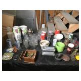 Lot, Drinking Glasses, Shades, Pastry Machine