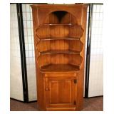 Cushman Colonial Cherry Corner Cabinet