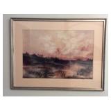 Signed and Numbered Print, Unknown Artist