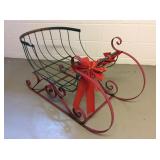 Metal 40" Long Sleigh