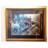 Large Floral Pathway / Garden Print