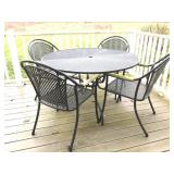 (5) pc Patio Table and Chairs